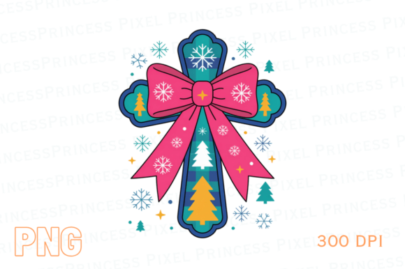 Patchwork Christmas Cross PNG: A Seller’s Review