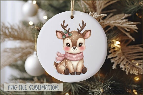 Reindeer Christmas 2025 Ornament PNG Review