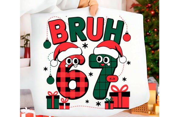 Review: Funny 67 Six Seven Christmas Bruh Santa Design